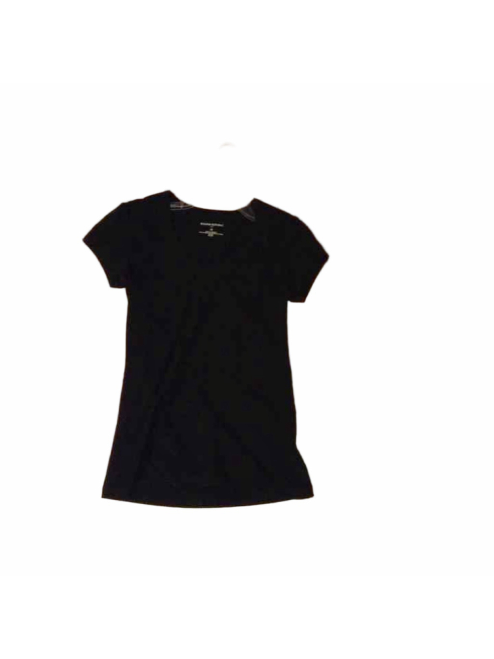 Black v neck tee